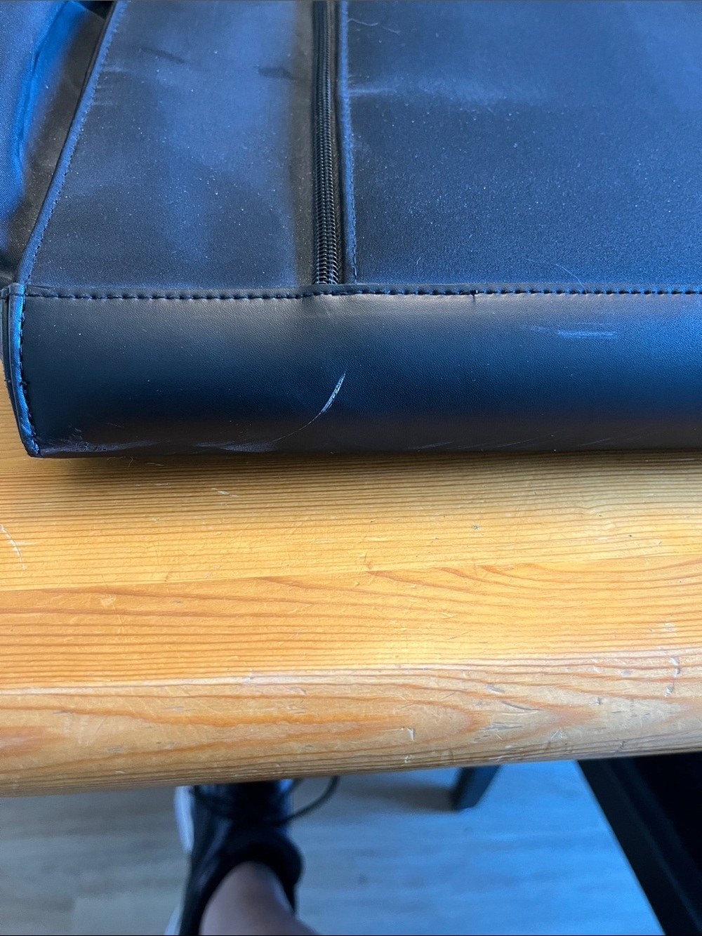 Black Bunhead Ballet Tote Bag with Front Zip Pocket - Picture 2 of 2
